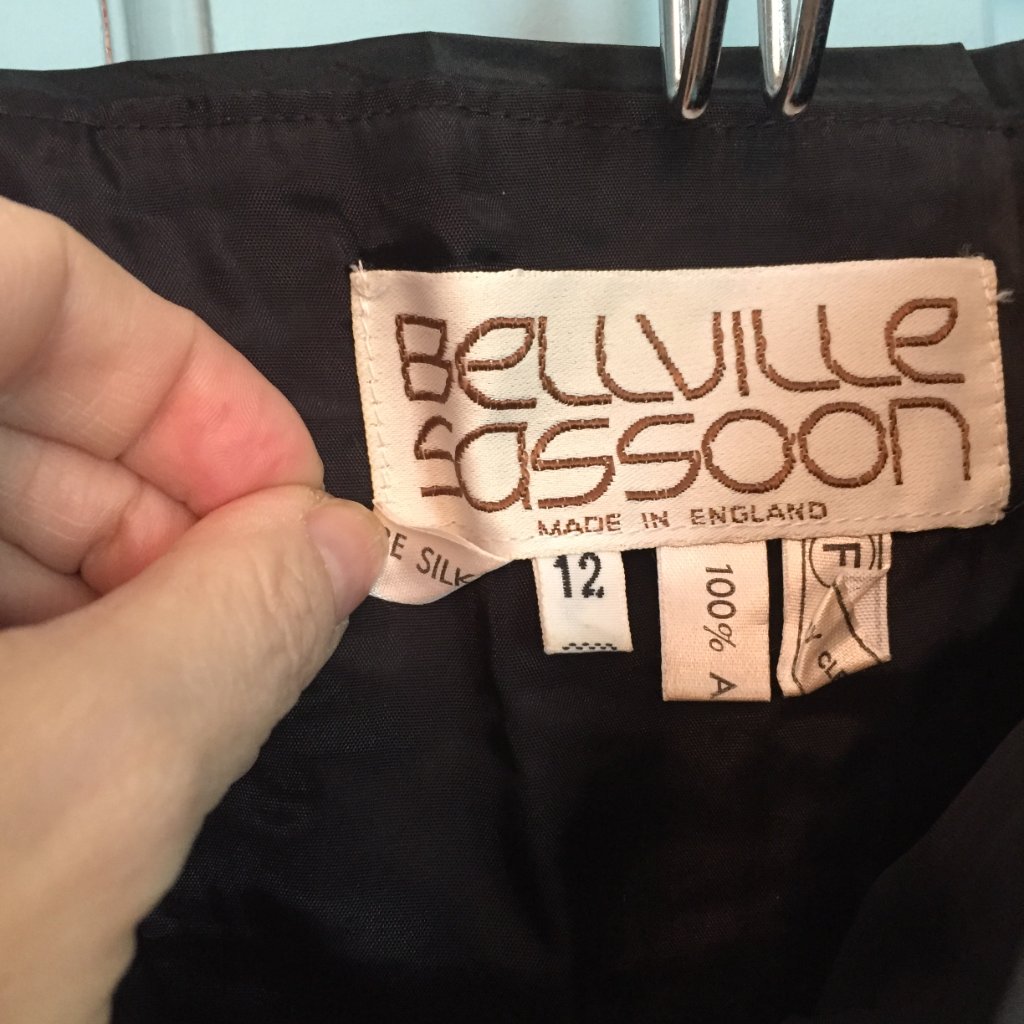 Vtg Bellville Sassoon